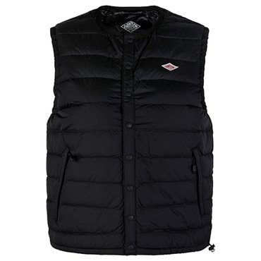 단톤 23FW DT-A0002 NNF BLACK 여성 이너 다운 경량 베스트　