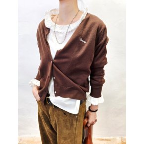 자수 라이트 울가디건_YMSH26FW243