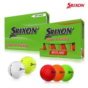 스릭슨 SRIXON 소프트필 2피스 골프공 골프볼 1더즌_P337301877