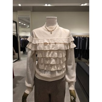 지고트 [파주점] 로맨틱 프릴 풀오버 니트 JPBA1PO193