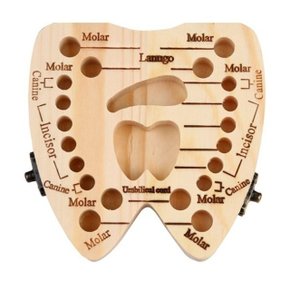 원목 유치 젖니 탯줄 보관함 배냇함 (WCBB35A)
