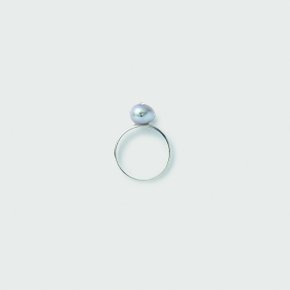 Polkadots Ring, Silver (NH027)