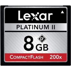 미국 렉사 sd카드 Lexar Platinum II 8GB 200x Compact Flash Memory Card LCF8GBBSBNA200 15397