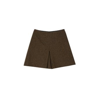 LAP 앞중심 맞주름 울 숏 팬츠 AQ4WPA62