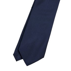 [MADE IN ITALY] 솔리드 실크타이 네이비