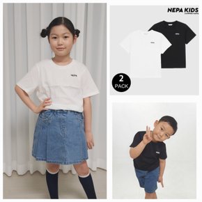 25SS 단독으로도 이너로도 활용 가능한 코튼 반팔 티셔츠(2 PACK) KLG5302