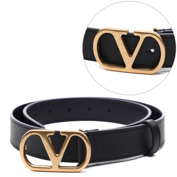 [부산점] 26SS 여성 브이로고 시그니처 벨트 (8W2T0SM3 IYR 0NO 26S)