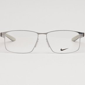 안경테 NIKE8132AF 062 직사각형 실버 메탈테 데일리 남자 여자