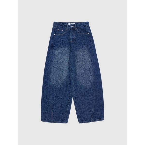 [기모본딩]LEO BALLOON DENIM PANTS_BLUE