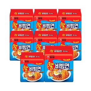 농심 찰비빔면 멀티팩(4봉지) x 8팩