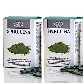 네이쳐스탑 스피루리나 Spirulina 500mg 180정 2개