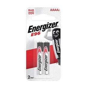 에너자이저 알카라인건전지 AAAA E96 2 JS 2개입