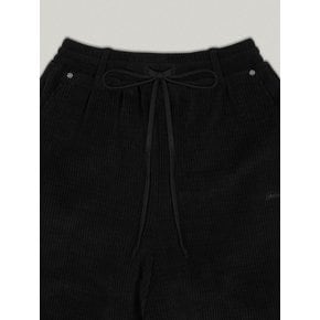 MOU CORDUROY BANDING PANTS (BLACK)