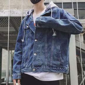 가죽자켓 레더JK 재킷 점퍼 남자 청 후드 탈부착 잠바 남성 봄