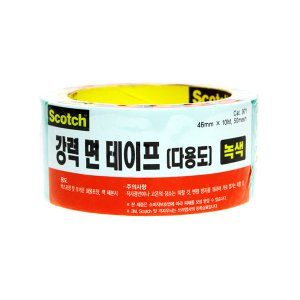  3M 스카치강력 면 테이프971 녹색 48mmx10m