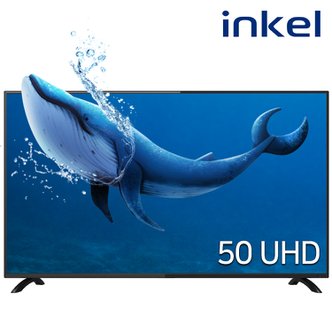 인켈 [인켈TV] PIH50U 50인치(127cm) UHD 4K LED TV 돌비사운드 / 패널불량 2년 보증 / 스탠드 설치