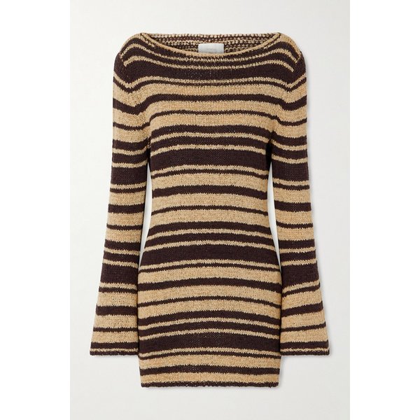 페이스풀 미카 스트라이프 코튼 블렌드 미니 원피스 46376663162989093