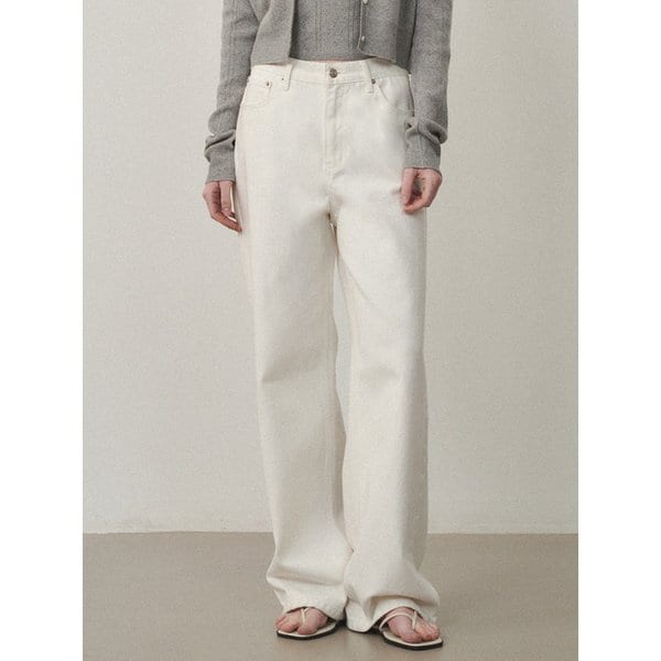 에센셜 와이드 데님 팬츠_5colors