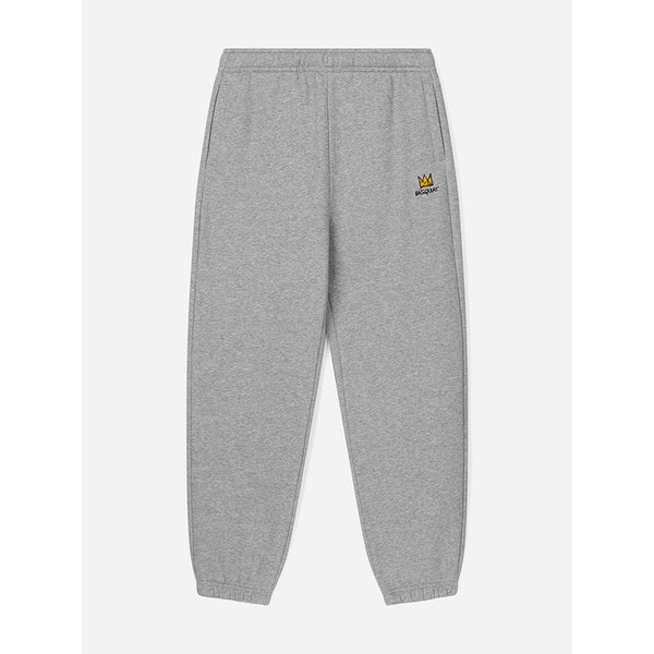 [벤셔먼X바스키아] CROWN 자수 조거 기모 스웨트 팬츠 BPDPT489U