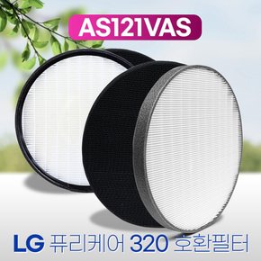 LG 공기청정기 퓨리케어320 AS120VELA필터 2종 / 121