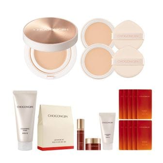 MISSHA [초공진] 비비 팩트 + 리필쿠션 2매+미니어처 5종 + 클렌징폼 (2종택1)..[34140978]