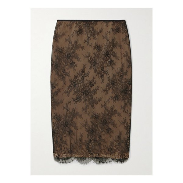 레이스 스커트 브라운 1647597358034335