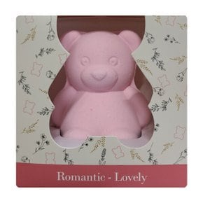 탄산버블 곰 입욕제 로즈 120g