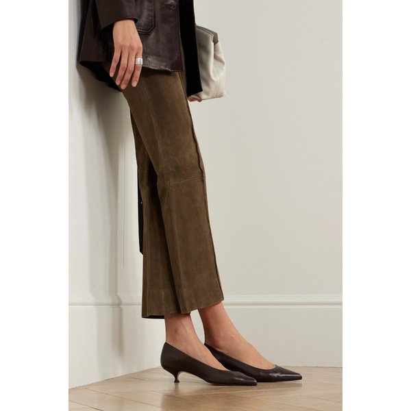 에이디 카리 가죽 펌프스 다크 브라운 46376663162976802