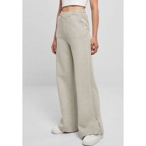 3785166 Urban Classics HEAVY GARMENT DYE SLIT - Trousers warmgrey