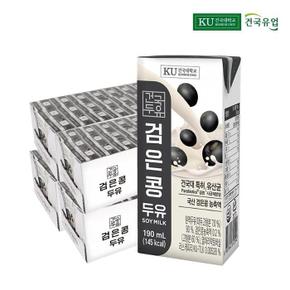 건국두유 검은콩 두유 190ml 96팩 (S50774061)