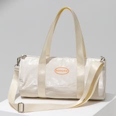 SHINING DUFFEL BAG WHITE