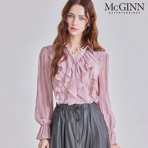 링클프릴쉬폰블라우스_M5S1BL5010