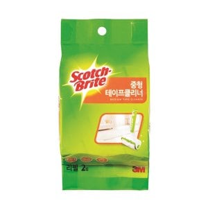  3M 스카치브라이트 중형테이프 클리너 리필(2개입)