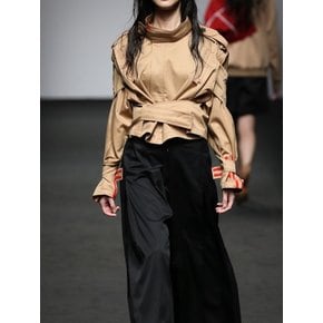 VELCRO CROP JACKET