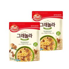 포스트 그래놀라 카카오호두 1020g(510gX2개)