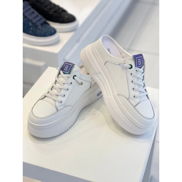 [파주점] 바바라 키높이 스니커즈 블로퍼 뮬 BBG174GN