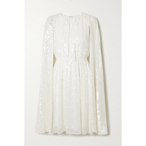 오스틴 케이프 이펙트 시퀸 시폰 미디 원피스 33258524072775560