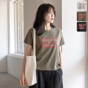 엣프 슬라브 나염 반팔 티셔츠