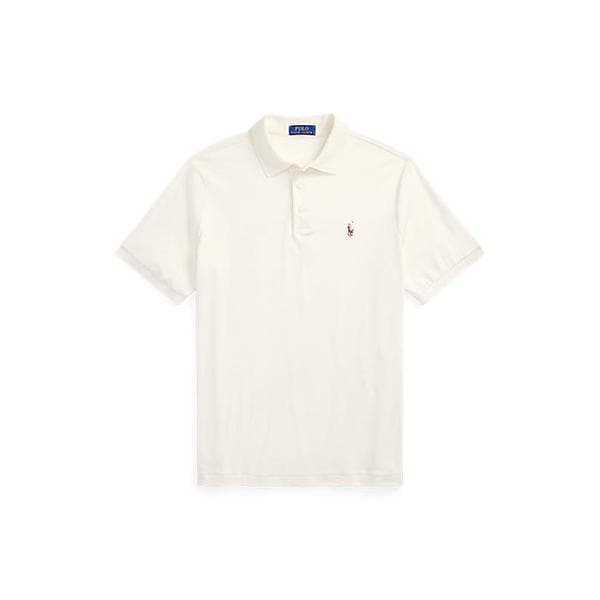 남성 커스텀 슬림핏 소프트 코튼 폴로 셔츠(MNPOKNI1N823645101)