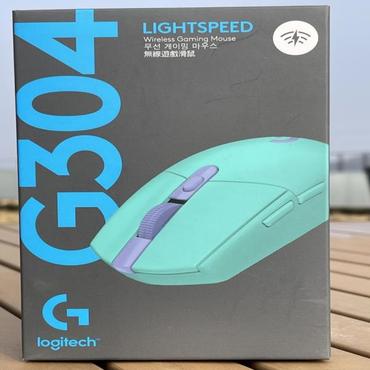 제이큐 로지텍 LightSpeed 무선 게이밍 마우스 민트 G304