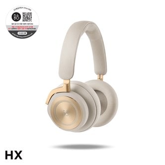 뱅앤올룹슨 공식 수입 베오플레이 HX (Beoplay HX) Gold 블루투스 무선 헤드폰