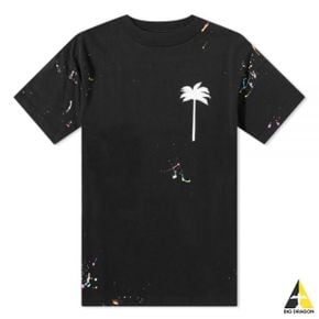 팜엔젤스 TREE PAINTED T-SHIRT (PMAA001S22JER0031001) (팜 트리 페인티드 반팔티)