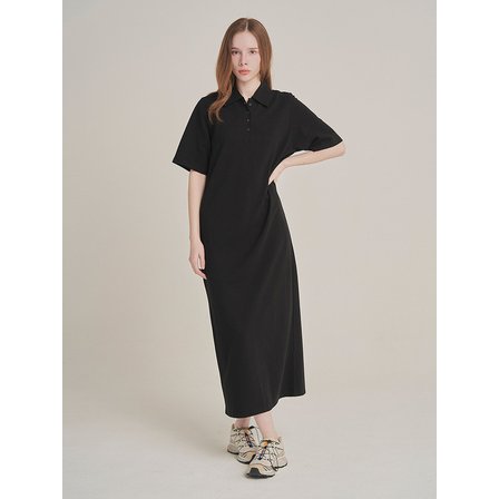 이터널 모먼트 PK Maxi Dress _ Black