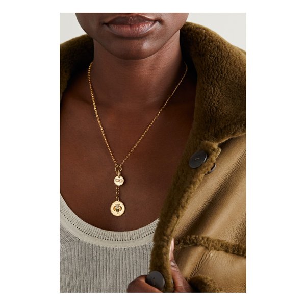 Protection And Karma 18-karat Gold Diamond Necklace 골드 1647597299361726