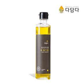 국산100% 냉압착 프리미엄 생들기름200ml+원적외선 저온압착 참기름200ml