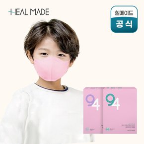 KF94 2D 황사방역용 컬러 마스크 소형 50매 핑크