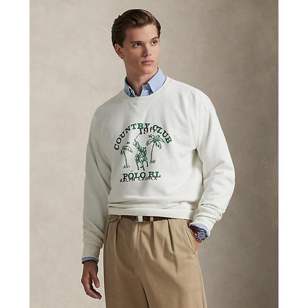 남성 빈티지핏 플리스 그래픽 스웨트셔츠(MNPOKNI16825113100)