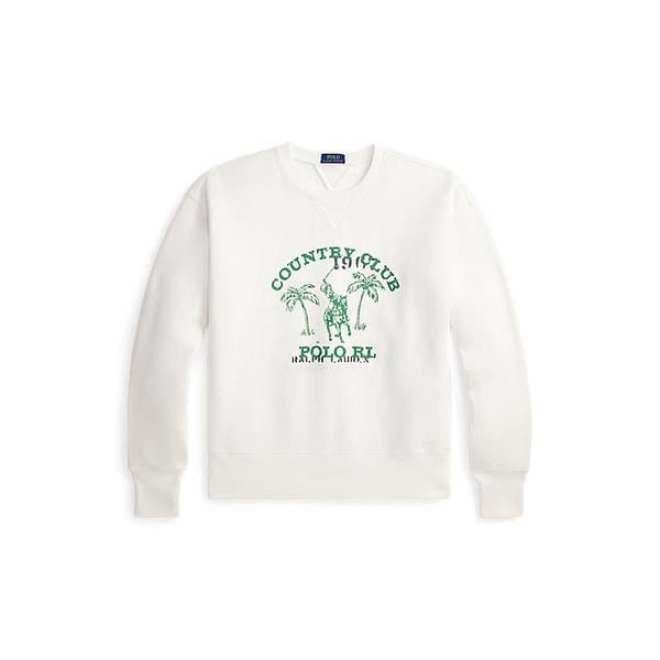 남성 빈티지핏 플리스 그래픽 스웨트셔츠(MNPOKNI16825113100)