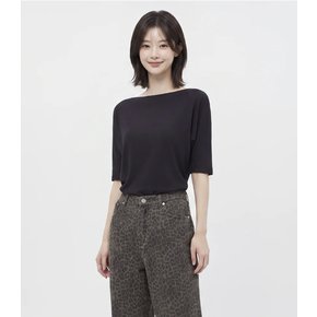 보트넥 드레이핑 티셔츠 (PS3CH864)