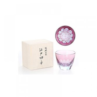  GLASS-LAB 글라스 라보 사쿠라사쿠 벚꽃 술을 넣으면 무늬가 퍼지는 신기한 잔